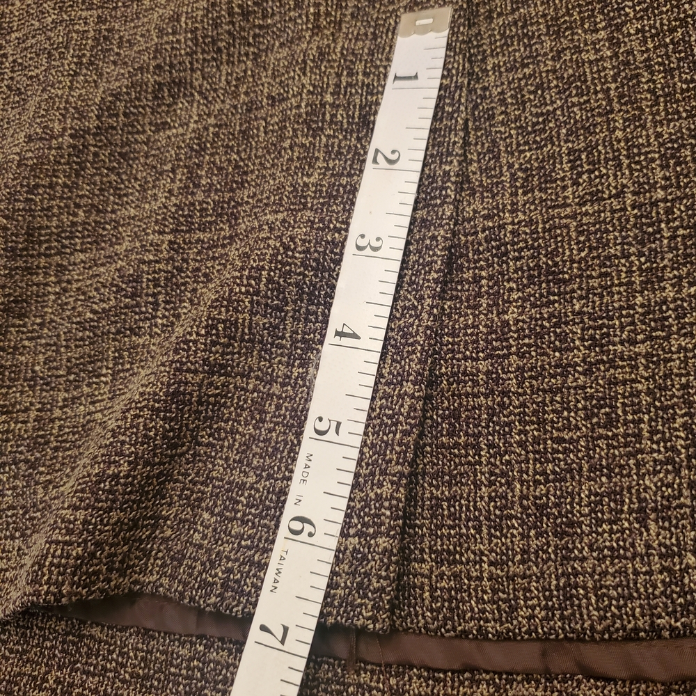 Danny & Nicole Textured Brown Dress/Jacket Set - Picture 13 of 14